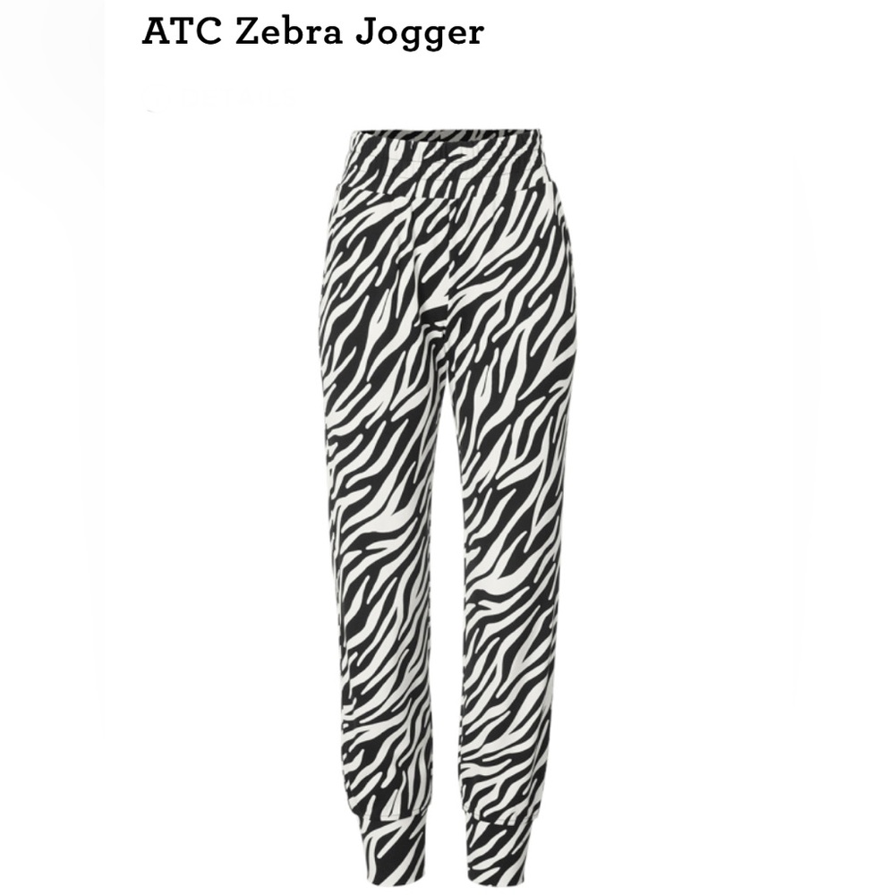 CABI ATC Zebra Jogger, Style 5868, Spring β21, Black & White, XL, EUC worn 1x